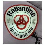 Ballantine Beer and Ale light up sign