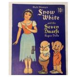 1939 Snow White & the Seven Dwarfs paper dolls
