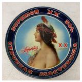 Superior XX Sol Cervesas Moctezuma beer tray