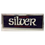 Colt 45 Silver Deluxe Malt Liquor lighted sign
