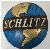 plastic Schlitz sign