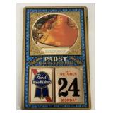 Pabst Blue Ribbon 1977 Calendar