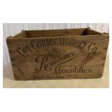 Cox Confectionary Co. Romance Chocolates box