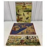 Crow Shoot and Straight Arrow Target game