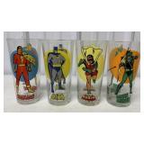 4 1976 Pepsi Super Series glasses
