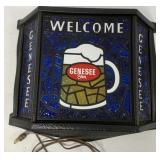 Genesee Beer Welcome light