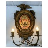 Ballantine Ale wall sconce