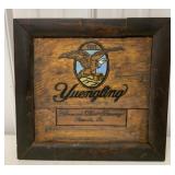 framed Yuengling wood pieces