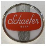 part of Schaeffer Beer advertising display piece