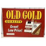 Old Gold cigarettes metal sign