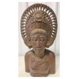 Balinese carved figure