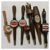 7 beer tap handles