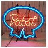 Pabst neon sign