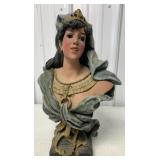 plaster female bust