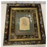 photo in ornate frame