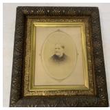 photo in ornate frame