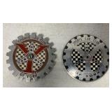 2 Sports Car Club of York medallions
