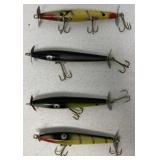 4 fishing lures