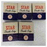 5 Star Double Edge Razors in boxes