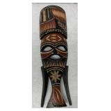 Maputo Mozambique wooden mask