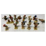 Erzgebirge wood figures and others