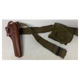 Bucheimer holster on military web belt