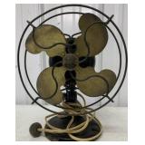 Emerson Jr. cast iron and brass fan