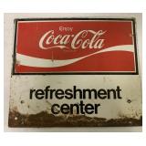 Steel Coca Cola Sign