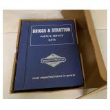 Briggs & Straton Parts & Service Binder in box