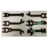 6 Wrenches,B&C Plow,Buffalo Pitts,Ohio Plow