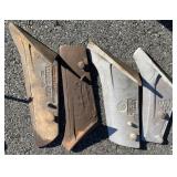 4 Plow Shears,3-JD,1 other