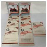 9 pcs,2 Massey,7 Case Int