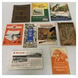 9 Fishing,Hunting,Trapping Booklets