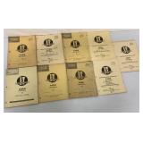 9 I&T Service Manuals for Ford