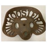 Cast Iron Hoosier 254 Iron Implement Seat