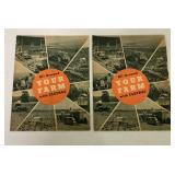 (2) All Around Your Farm w/ Cletrac Brochures