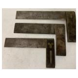 lot of 3 Primitive Squares