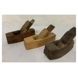 lot of 3 F M Chapin Wooden Planes/others