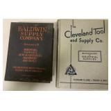 2 Huge Baldwin Supply & Co. & Cleveland Tool