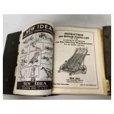 Huge Binder New Idea Farm Equip Oper. Manuals