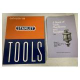 2 Books, Stanley Tools Catalog & toolsupply book