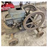 2 1/2 hp Jaeger Engine on cart with Magneto