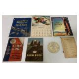7 Farm Booklets,Calendar,Handbook,Esso,etc