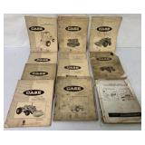 11 Case Parts Catalogs,Loader,Crawler