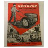 David Bradley Garden tractors Brochure