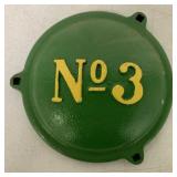 Cast Iron John Deere Cover No3