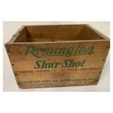 Remington Shur Shot Wooden Box
