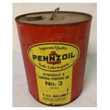 Pennzoil Hydraulic & GP Oil,5 Gallon