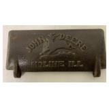 Cast Iron John Deere Toolbox Lid