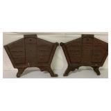 2 Ontatrio Improved Drill ,Cast Iron Trough Ends